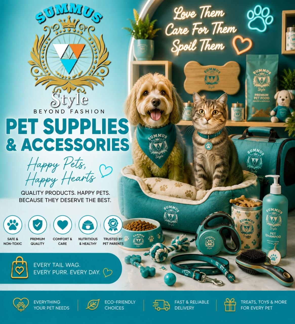 Pet supplies and Accessories category